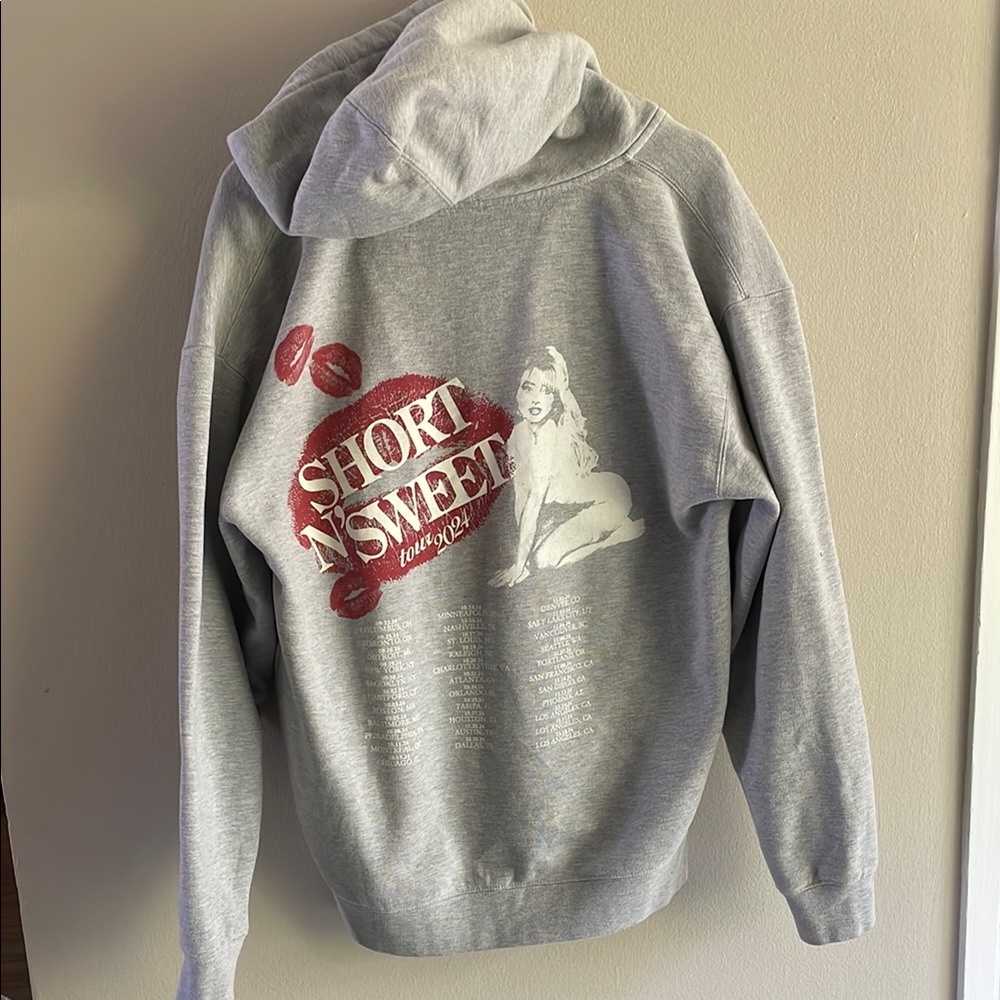 SABRINA CARPENTER MERCH ZIP UP